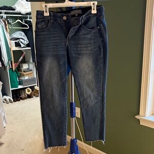 Wit & Wisdom Dark Blue Ankle Jeans